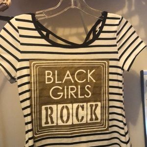 BLACK GIRLS ROCK blouse shirt